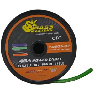 Bassmasters 100% Copper Wiring 4 Gauge