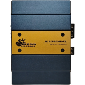 Bassmasters Hypersonik-2k 2000w Rms Mono Amp