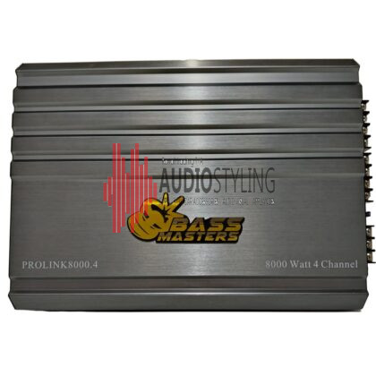 Bassmasters 4-Ch Amp Prolink 8000.4 8000w