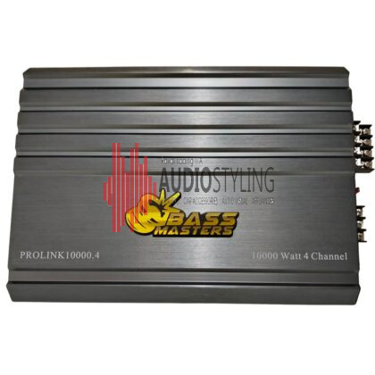 Bassmasters 4-Ch Amp Prolink10000.4 10 000w