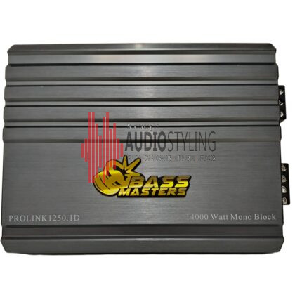 Bassmasters Prolink1250.1d 14 000w Mono Amp
