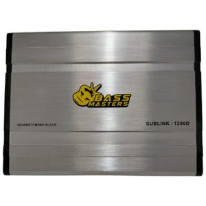 Bassmasters Sublink-1200d 16 000w Mono Amp