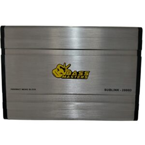Bassmasters Sublink-2000d 24 000w Mono Amp
