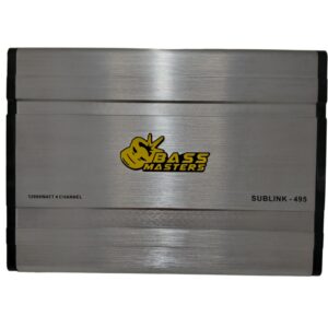 Bassmasters 4-Ch Amp Sublink-495 12 000w