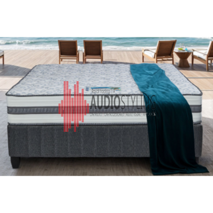 Cloud Nine Blue 50th Base And Mattress Set