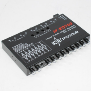 Ice Power IP-EQ700 7 Band In-Dash Graphic Equalizer with Line Driver