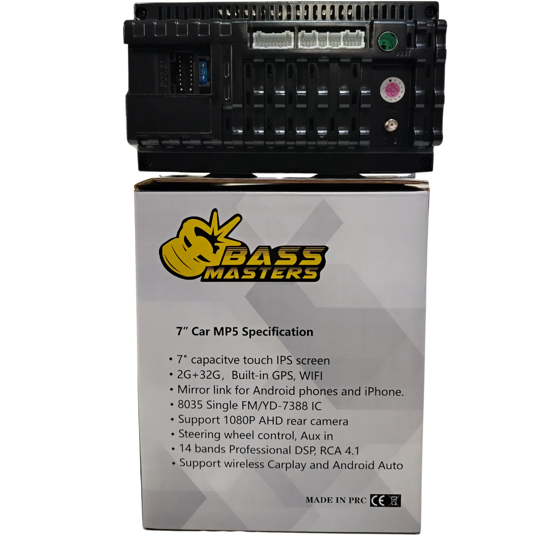 Bassmasters Double Din Radio 7" Mediaview-68 - Image 6
