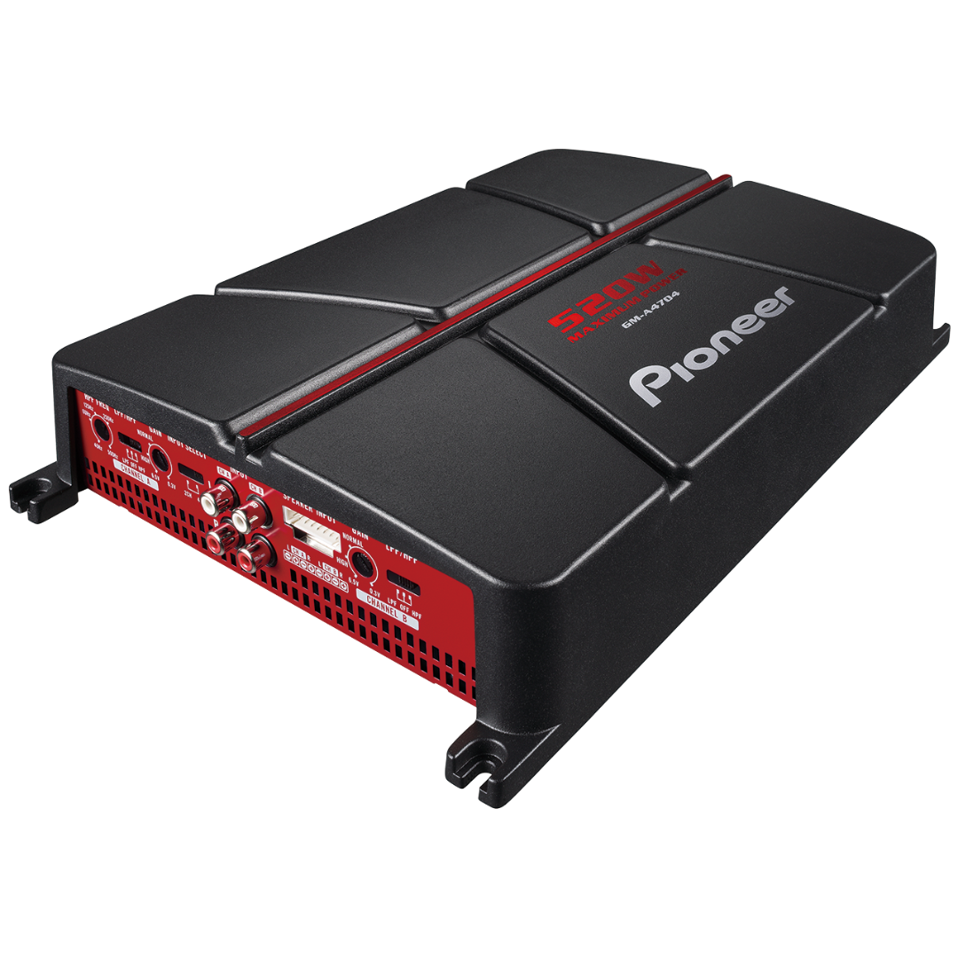 Pioneer GM-A4704 4-Channel Bridgeable Amplifier 520W