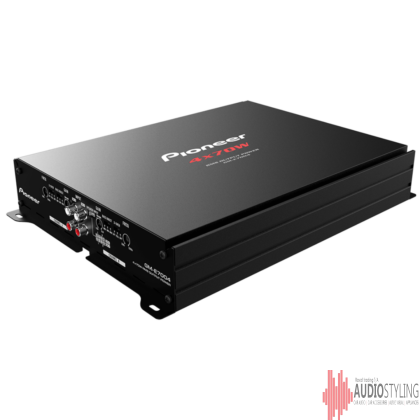 Pioneer GM-E7004 4-Channel Bridgeable Amplifier with Bass Boost 4X70W