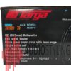 Targa 12" Jive Subwoofer Tg-J124s 8500w - Image 4