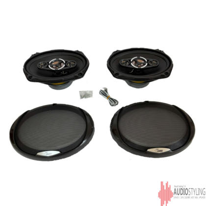 Bassmasters 6x9 3-Way Speakers Rx-69 800w Max