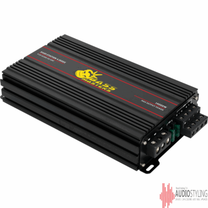Bassmasters Bass-Station 4.160dx 4-Channel Amp 14 000w