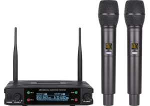 Lane M150-BAT Dual Wireless Microphone Kit