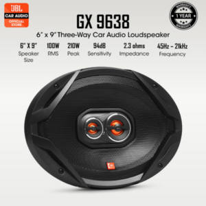 JBL GX-9638 6 x 9' Inch 3 Way Coaxial Speaker