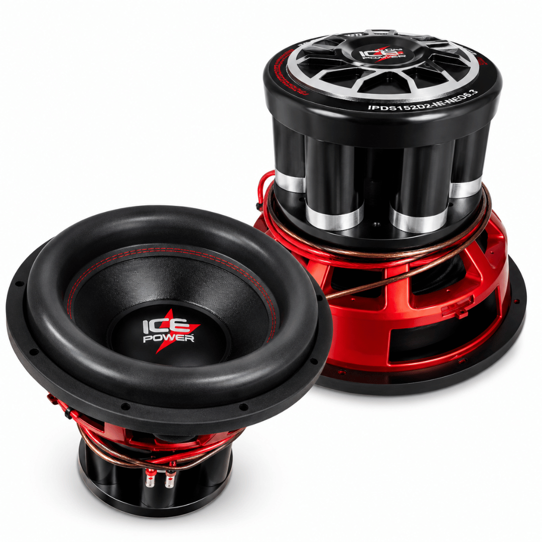 Ice Power IPDS122D2-NEO6.3 Destructor 12-inch Subwoofer — DVC, dual 2Ω