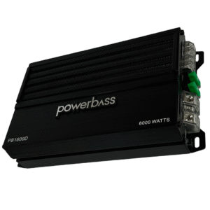 Powerbass PB-1600.1D PBmini Series Monoblock Amplifier – 1,200W RMS
