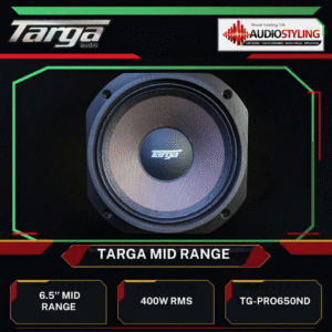 Targa TG-PRO650ND 6'' Neodymium Pro Series Midrange Speaker 280W