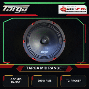 Targa TG-PRO65R Pro Series 6.5'' Midrange Speakers 290W
