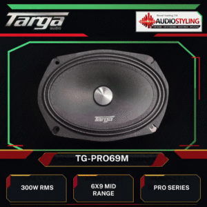 Targa TG-PRO69M Pro Series 6×9 300W Midrange Speakers
